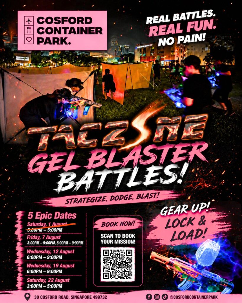 Gel blaster cosford container park